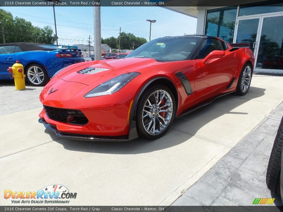 2016 Chevrolet Corvette Z06 Coupe Torch Red / Gray Photo #1