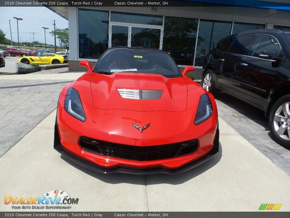 2016 Chevrolet Corvette Z06 Coupe Torch Red / Gray Photo #2