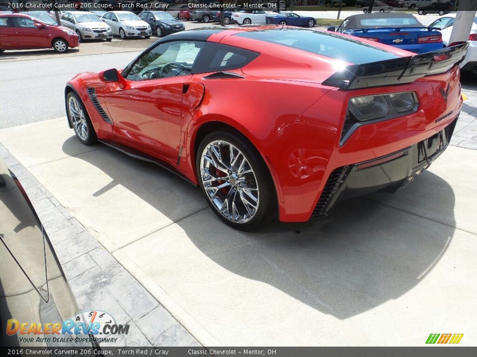 2016 Chevrolet Corvette Z06 Coupe Torch Red / Gray Photo #5