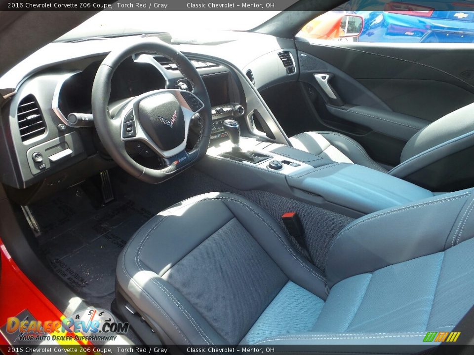 2016 Chevrolet Corvette Z06 Coupe Torch Red / Gray Photo #6