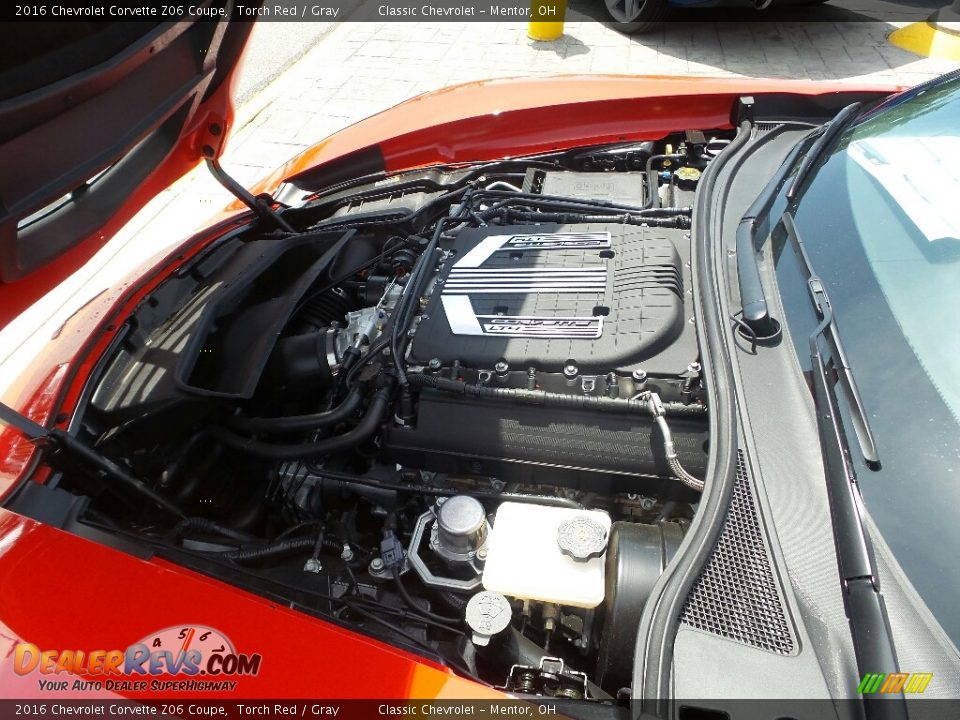 2016 Chevrolet Corvette Z06 Coupe Torch Red / Gray Photo #7