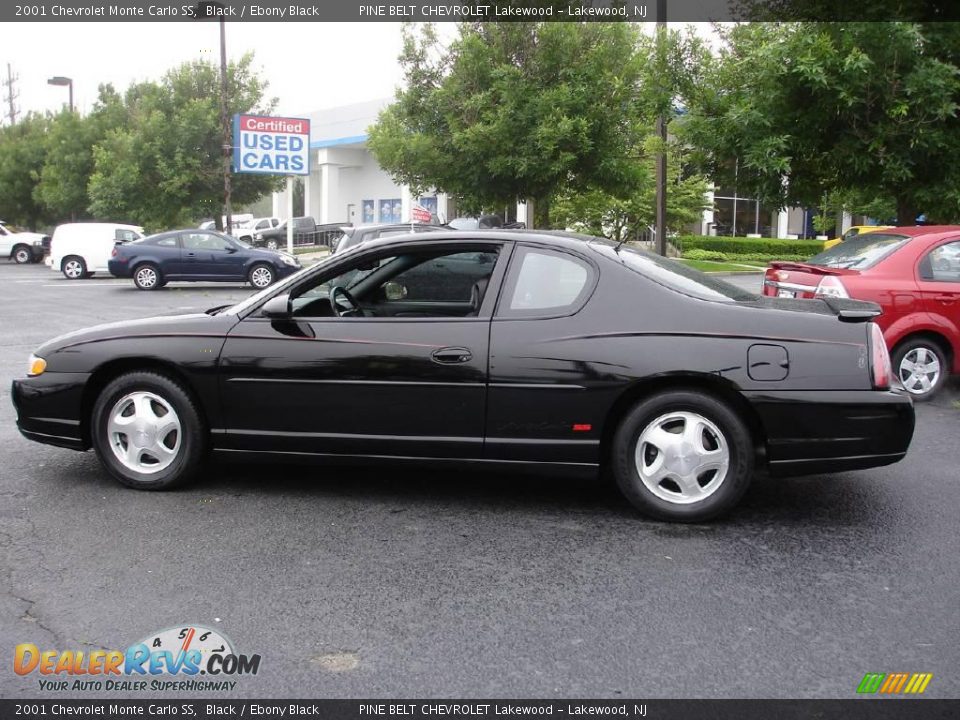 2001 Chevrolet Monte Carlo SS Black / Ebony Black Photo #5