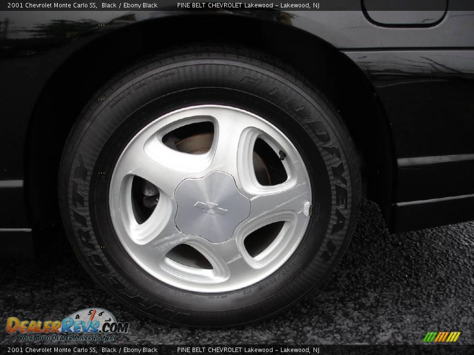 2001 Chevrolet Monte Carlo SS Black / Ebony Black Photo #6