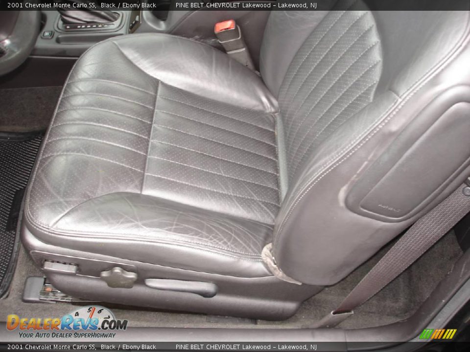 2001 Chevrolet Monte Carlo SS Black / Ebony Black Photo #8