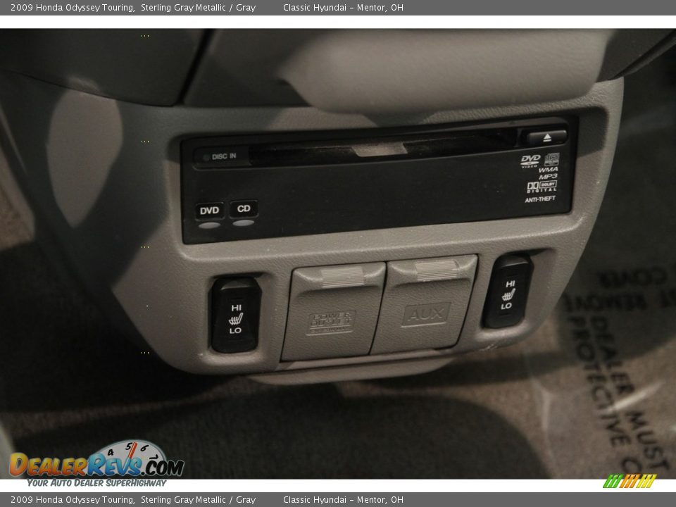 2009 Honda Odyssey Touring Sterling Gray Metallic / Gray Photo #10