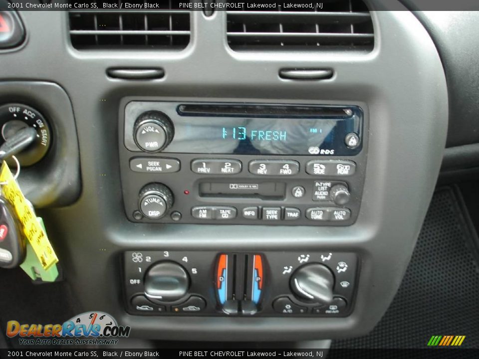 2001 Chevrolet Monte Carlo SS Black / Ebony Black Photo #12