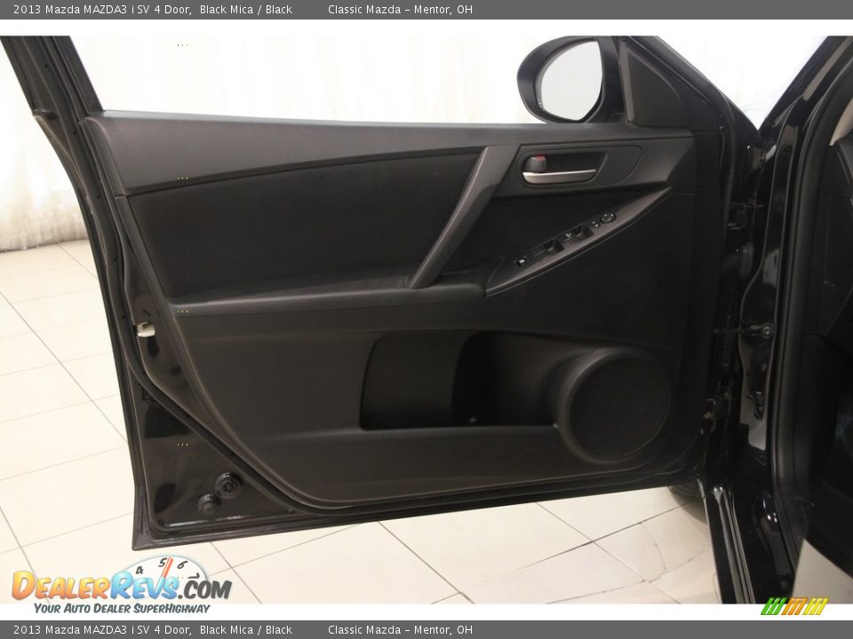 2013 Mazda MAZDA3 i SV 4 Door Black Mica / Black Photo #4