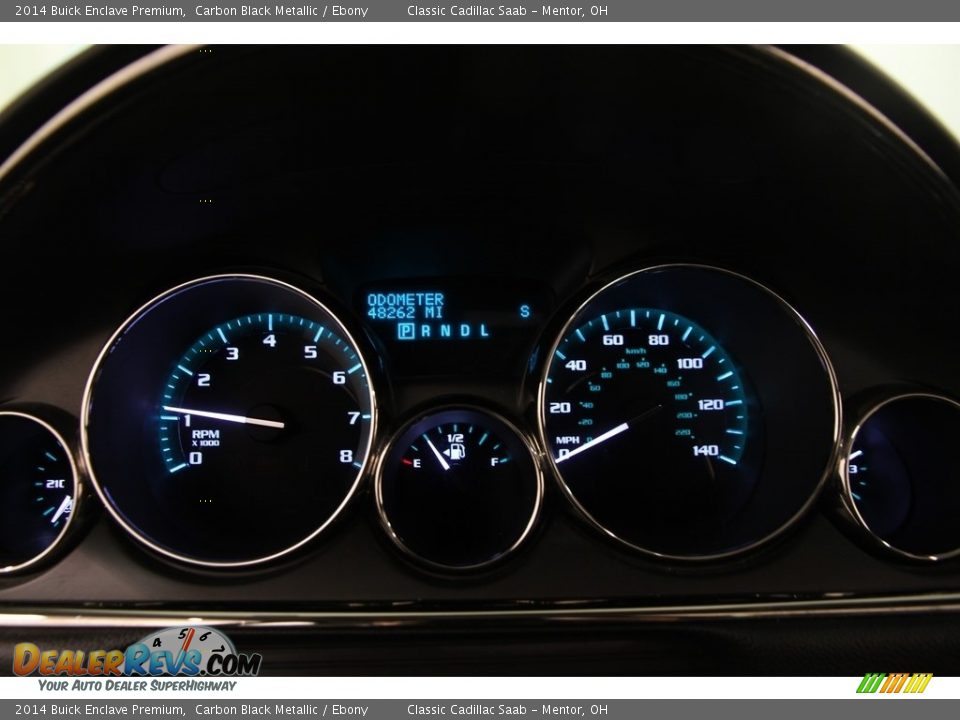2014 Buick Enclave Premium Carbon Black Metallic / Ebony Photo #7