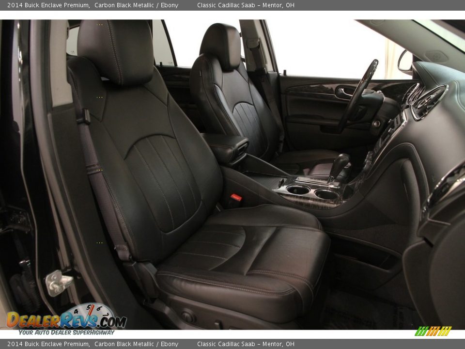 2014 Buick Enclave Premium Carbon Black Metallic / Ebony Photo #15