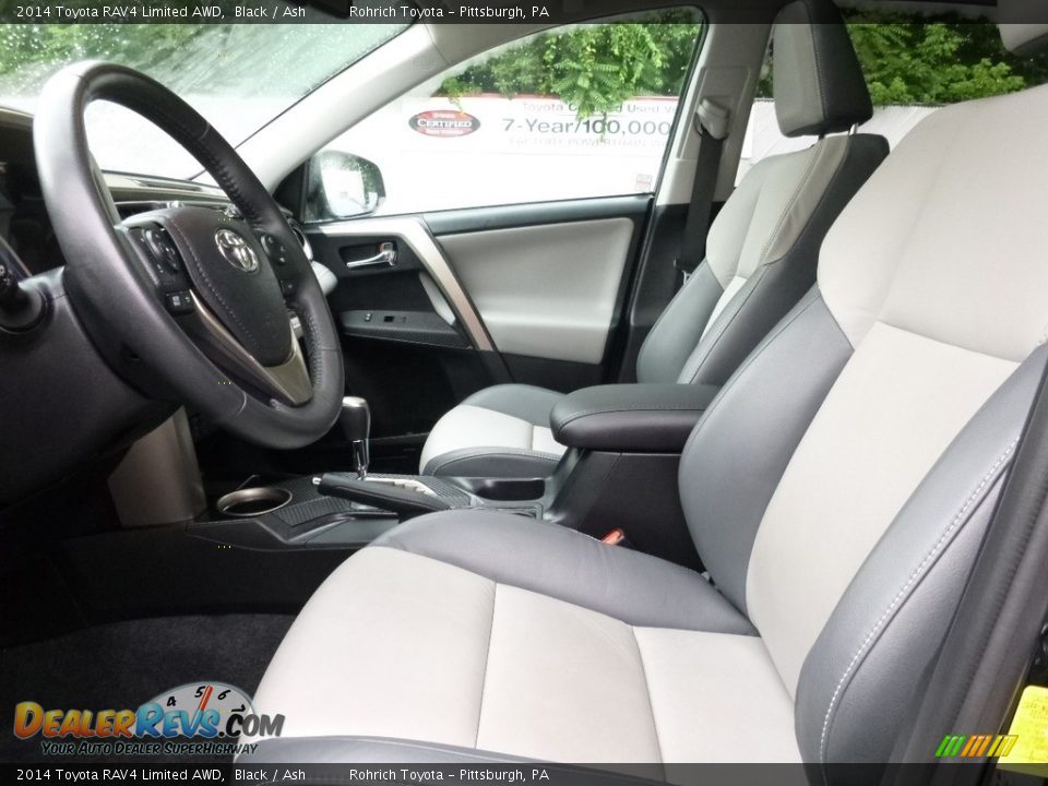 2014 Toyota RAV4 Limited AWD Black / Ash Photo #5
