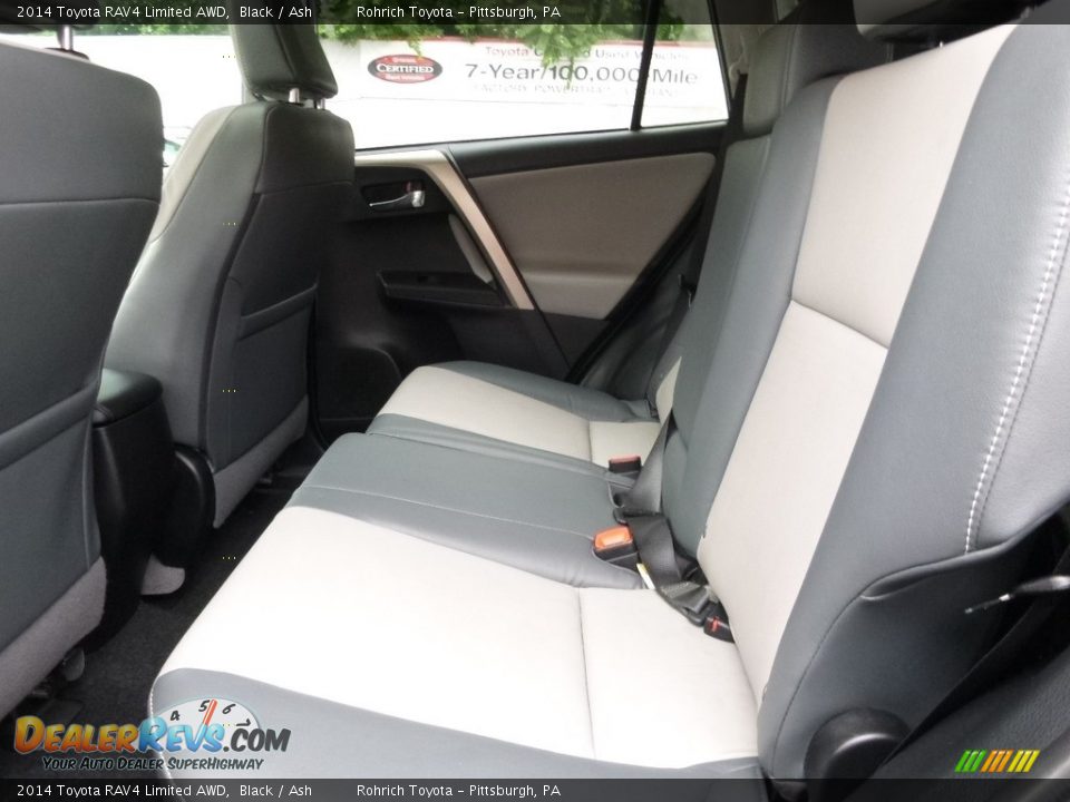 2014 Toyota RAV4 Limited AWD Black / Ash Photo #6