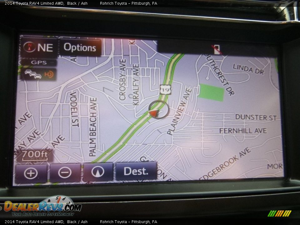 2014 Toyota RAV4 Limited AWD Black / Ash Photo #8