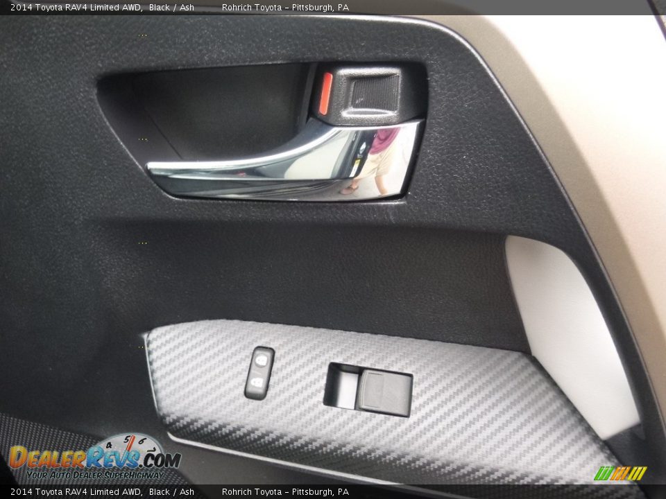 2014 Toyota RAV4 Limited AWD Black / Ash Photo #10