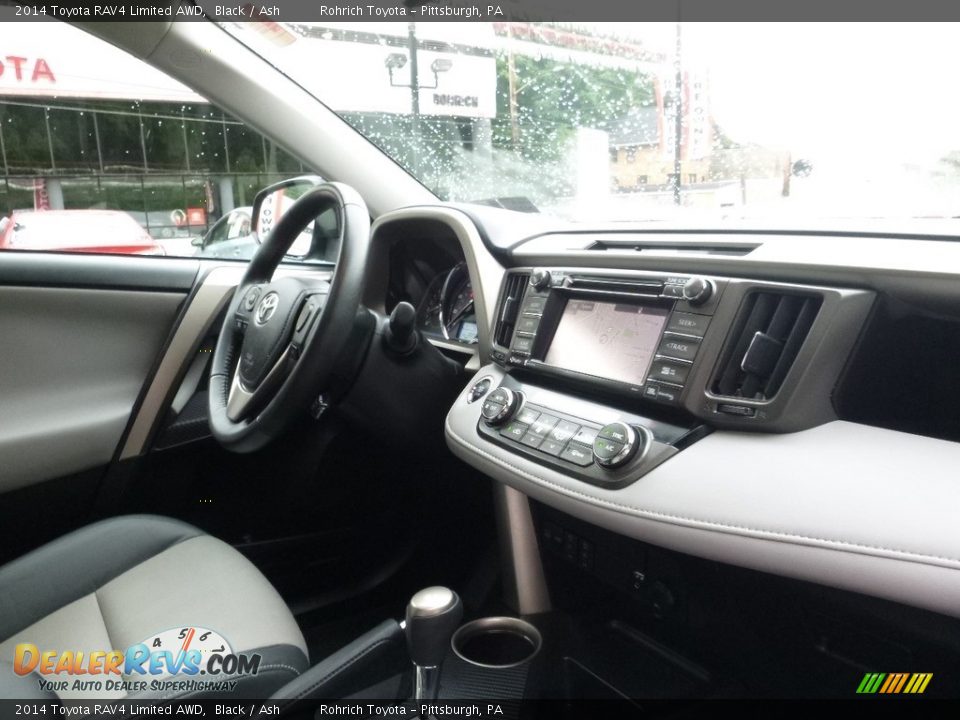 2014 Toyota RAV4 Limited AWD Black / Ash Photo #11