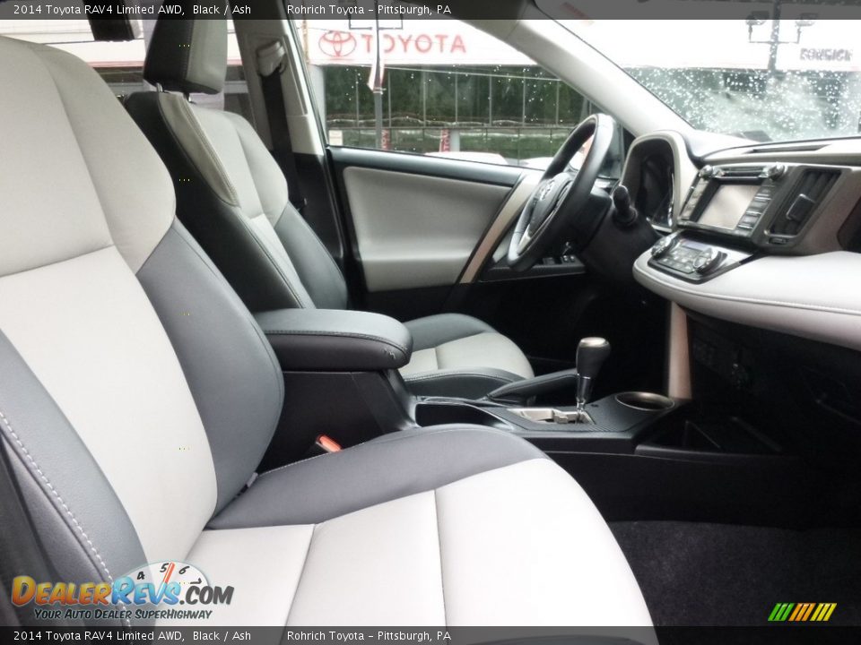 2014 Toyota RAV4 Limited AWD Black / Ash Photo #12