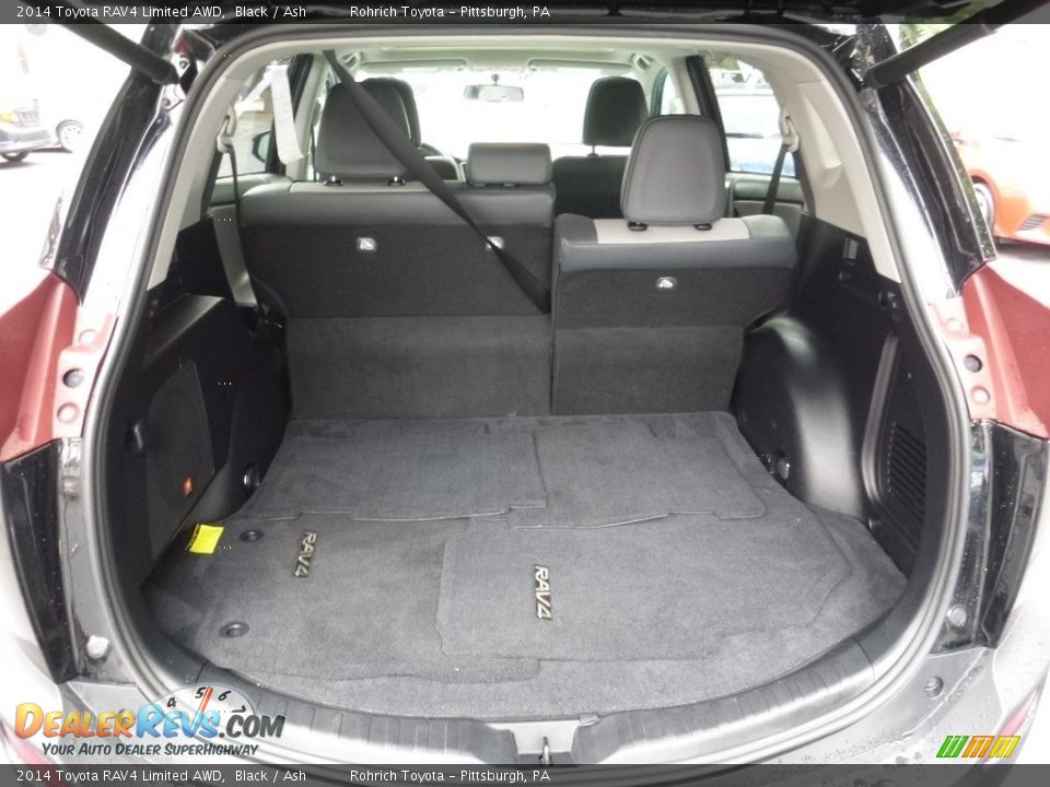 2014 Toyota RAV4 Limited AWD Black / Ash Photo #14