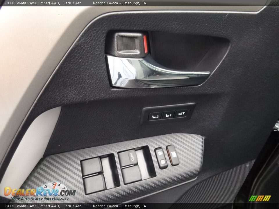 2014 Toyota RAV4 Limited AWD Black / Ash Photo #17