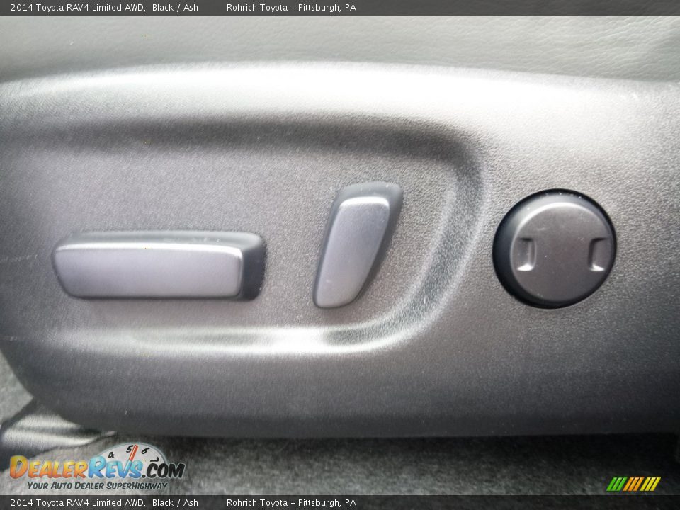 2014 Toyota RAV4 Limited AWD Black / Ash Photo #18
