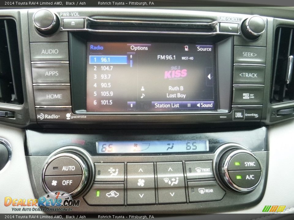 2014 Toyota RAV4 Limited AWD Black / Ash Photo #24