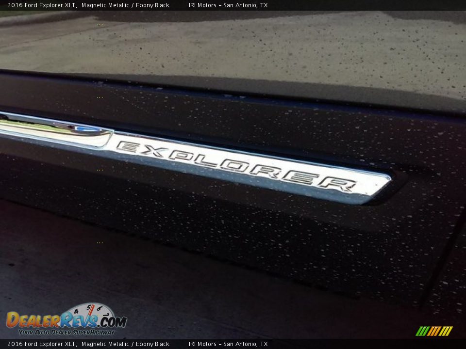 2016 Ford Explorer XLT Magnetic Metallic / Ebony Black Photo #27