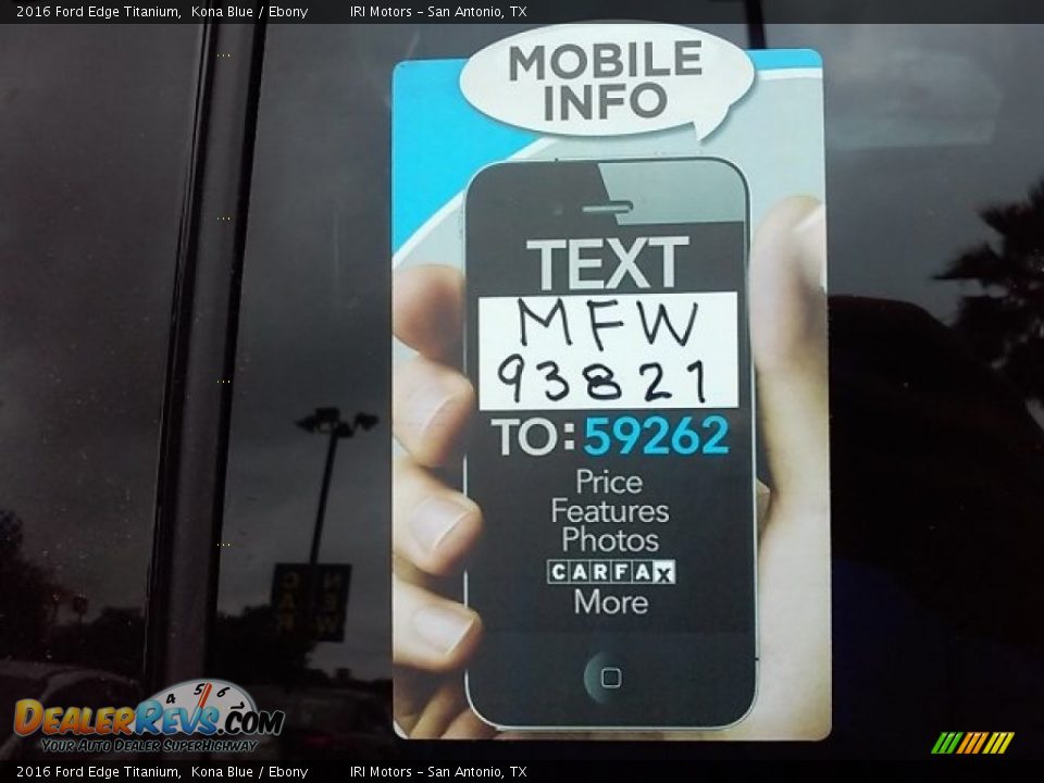 Dealer Info of 2016 Ford Edge Titanium Photo #2