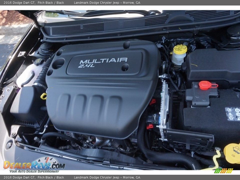 2016 Dodge Dart GT Pitch Black / Black Photo #9