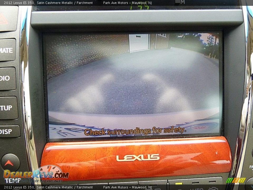 2012 Lexus ES 350 Satin Cashmere Metallic / Parchment Photo #28