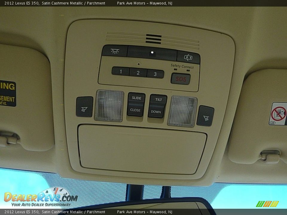 2012 Lexus ES 350 Satin Cashmere Metallic / Parchment Photo #31