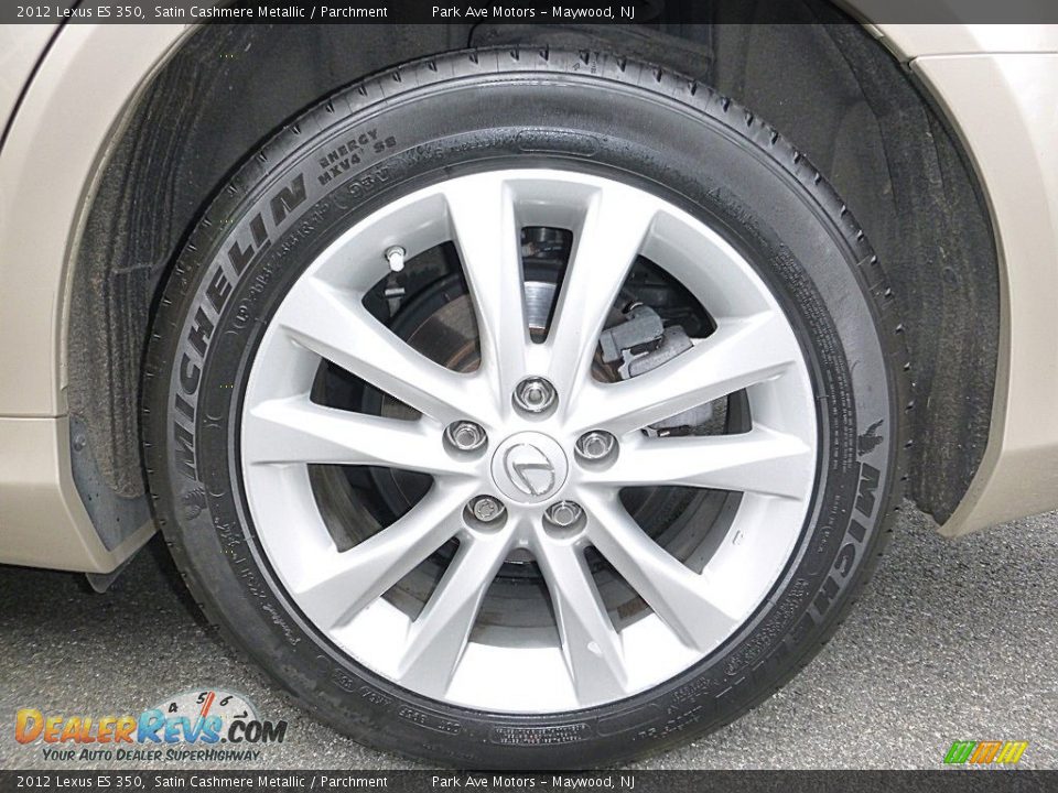 2012 Lexus ES 350 Satin Cashmere Metallic / Parchment Photo #32