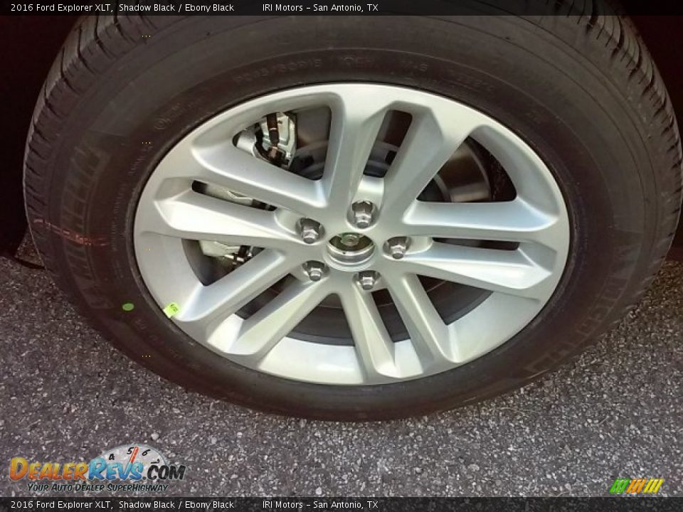 2016 Ford Explorer XLT Shadow Black / Ebony Black Photo #3