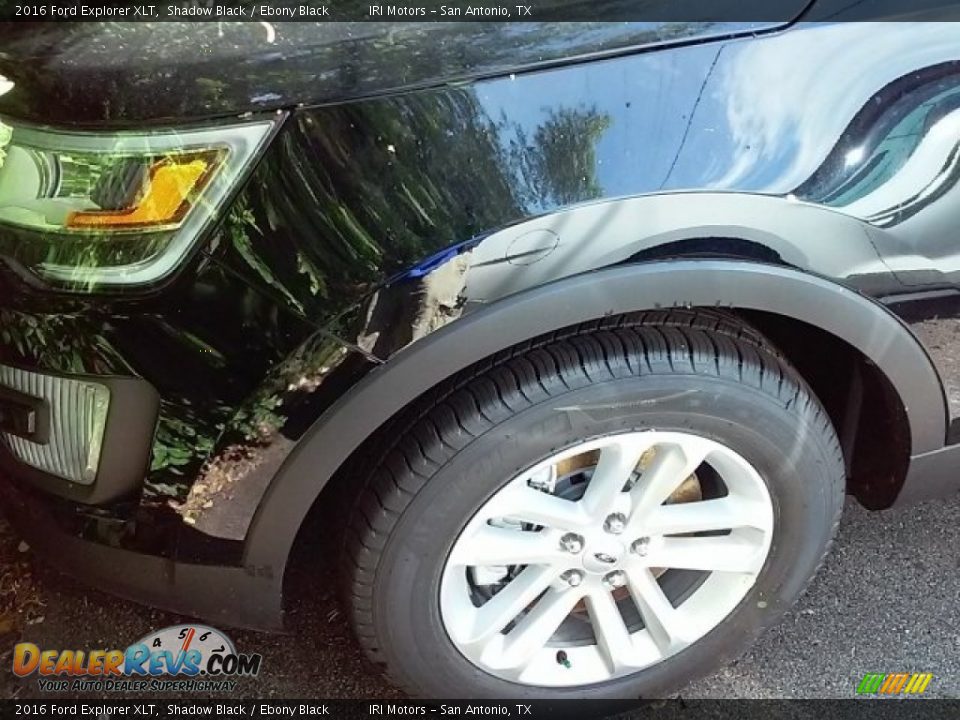 2016 Ford Explorer XLT Shadow Black / Ebony Black Photo #4