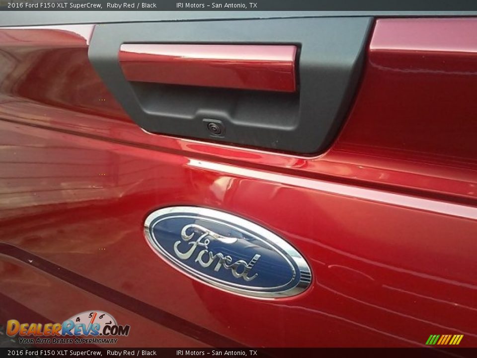 2016 Ford F150 XLT SuperCrew Ruby Red / Black Photo #3