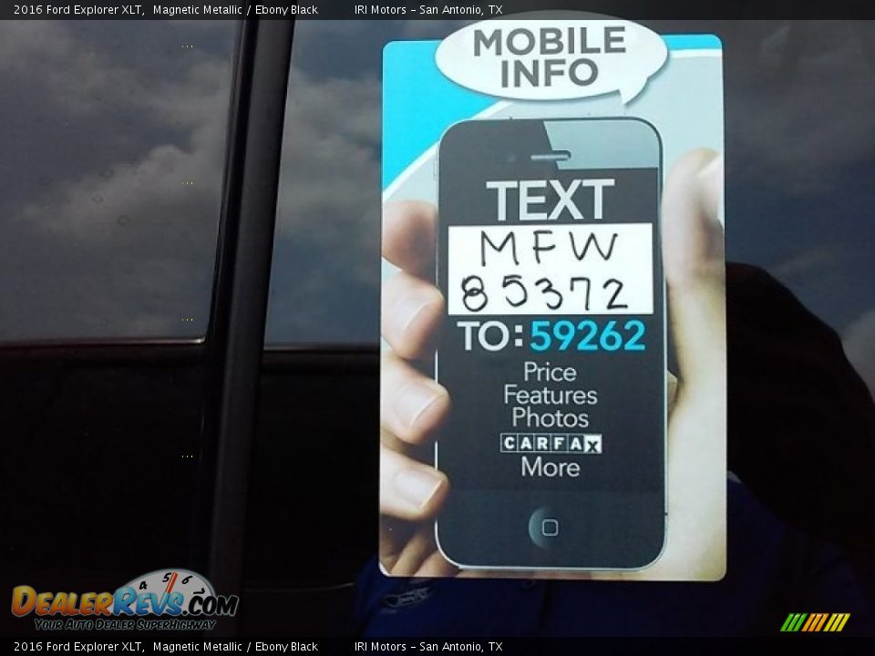 Dealer Info of 2016 Ford Explorer XLT Photo #2