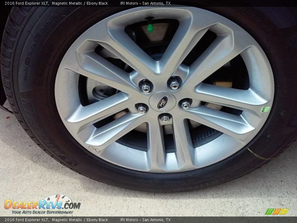 2016 Ford Explorer XLT Magnetic Metallic / Ebony Black Photo #9