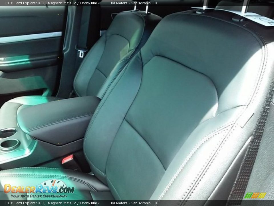 2016 Ford Explorer XLT Magnetic Metallic / Ebony Black Photo #21