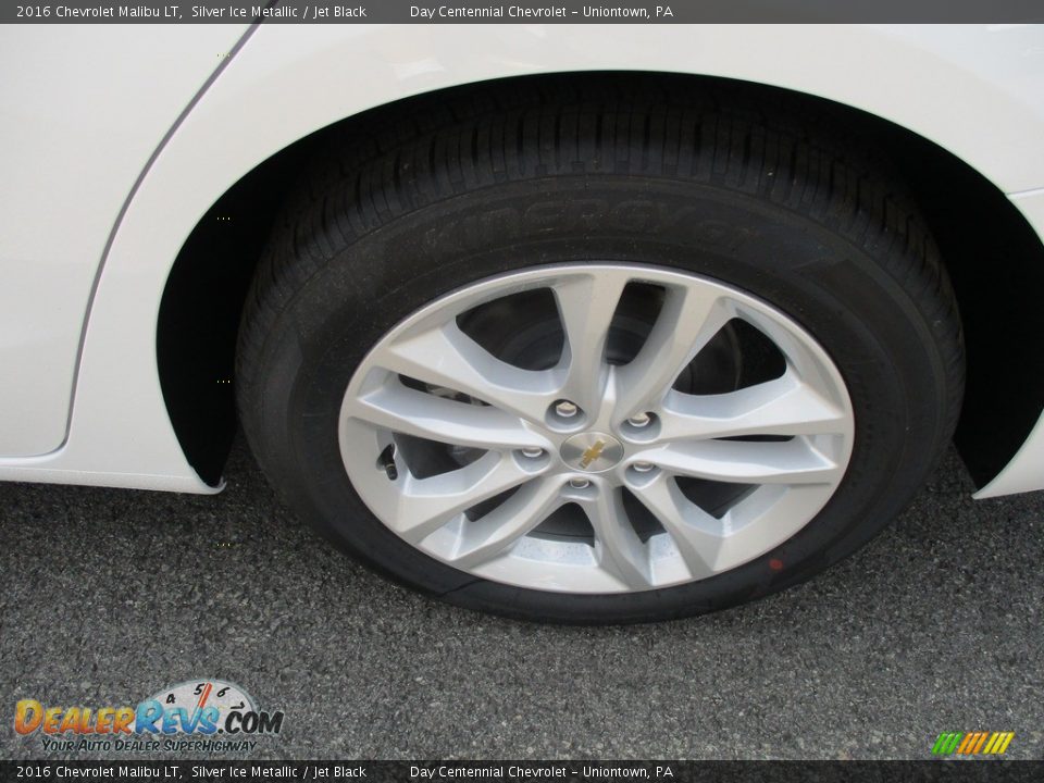 2016 Chevrolet Malibu LT Silver Ice Metallic / Jet Black Photo #3