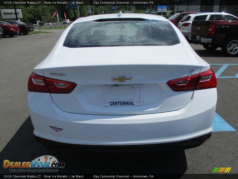 2016 Chevrolet Malibu LT Silver Ice Metallic / Jet Black Photo #5