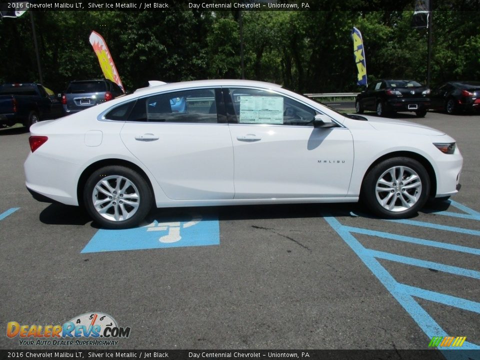 2016 Chevrolet Malibu LT Silver Ice Metallic / Jet Black Photo #7