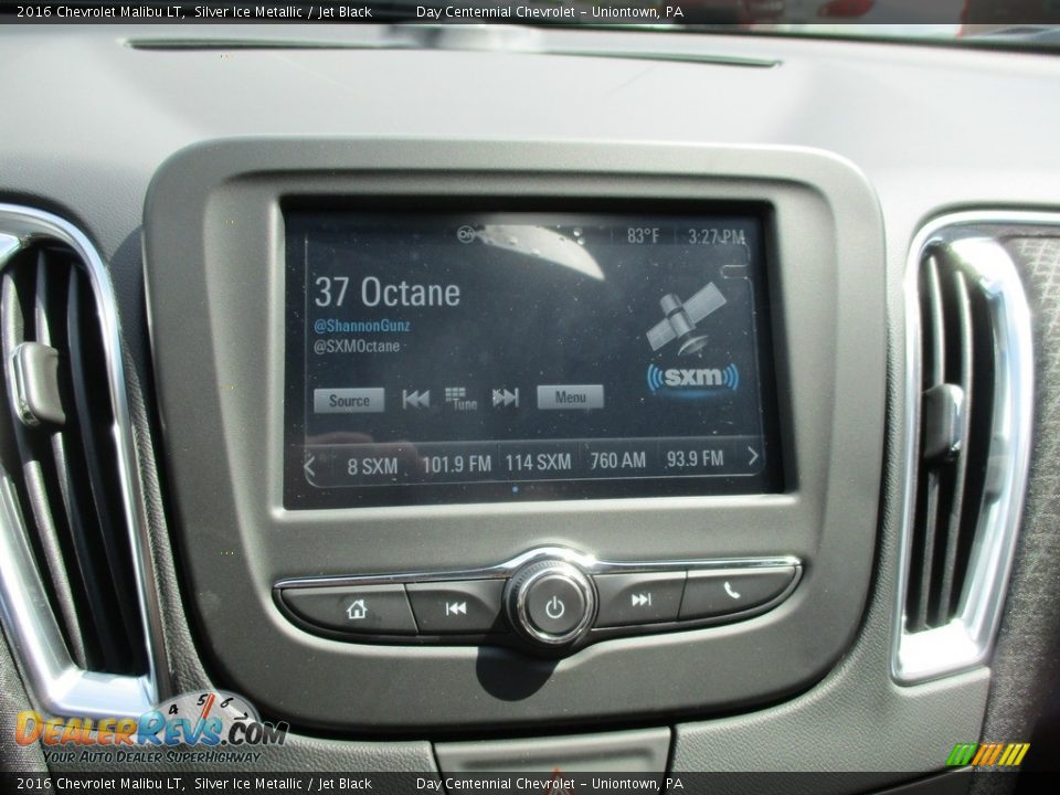 2016 Chevrolet Malibu LT Silver Ice Metallic / Jet Black Photo #17
