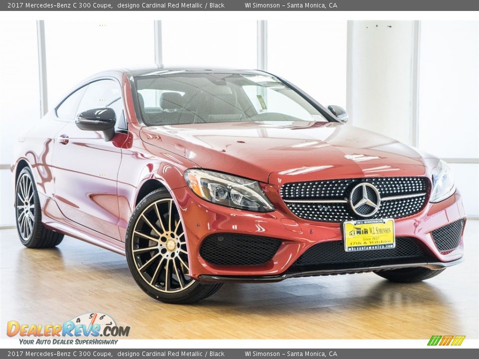 Front 3/4 View of 2017 Mercedes-Benz C 300 Coupe Photo #12