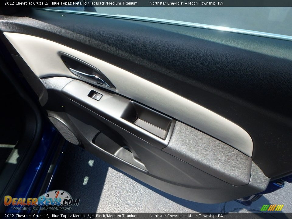 2012 Chevrolet Cruze LS Blue Topaz Metallic / Jet Black/Medium Titanium Photo #16