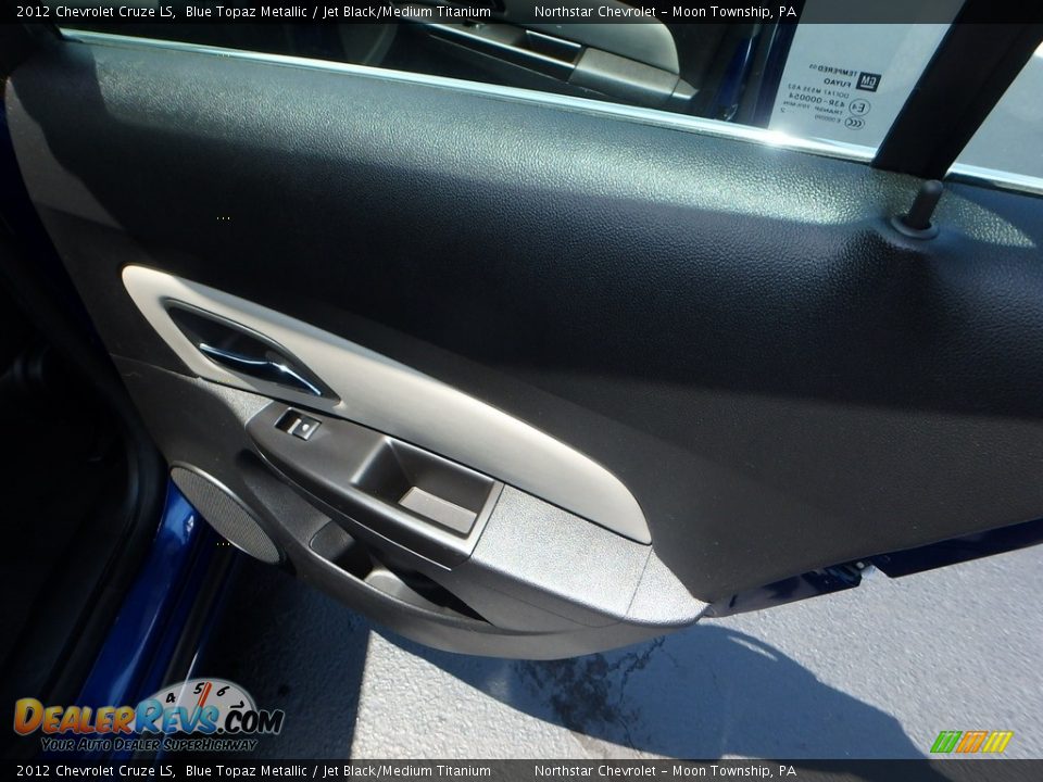 2012 Chevrolet Cruze LS Blue Topaz Metallic / Jet Black/Medium Titanium Photo #18
