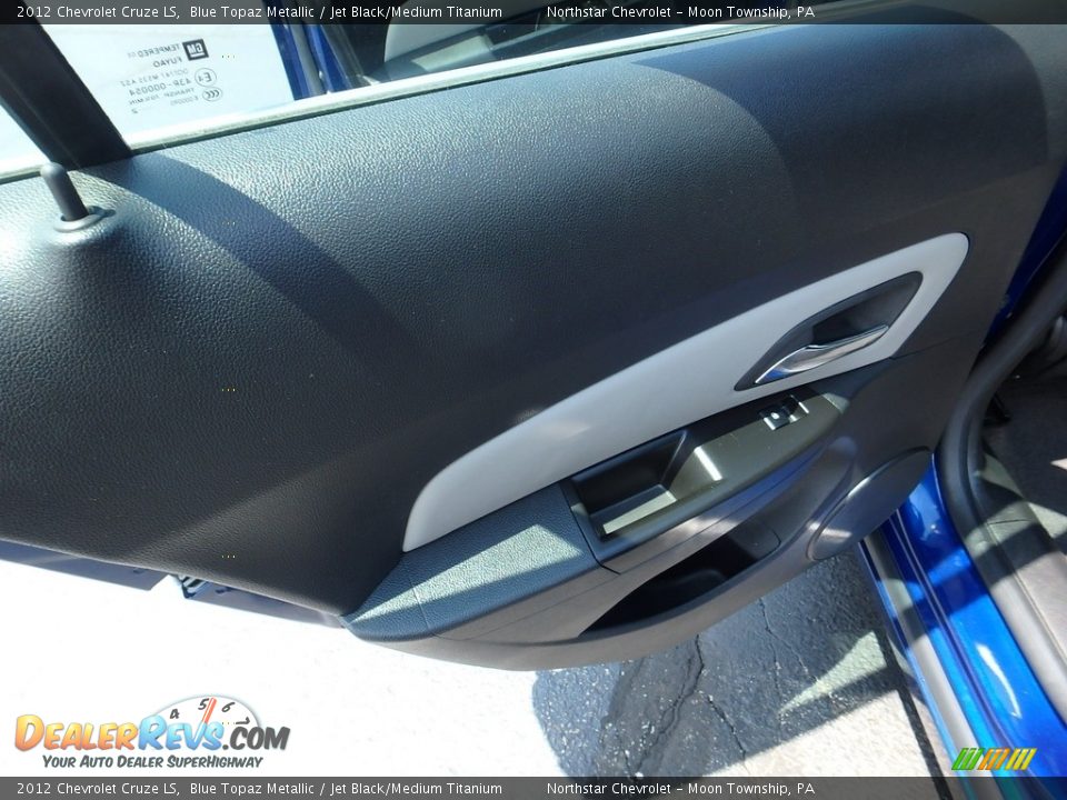 2012 Chevrolet Cruze LS Blue Topaz Metallic / Jet Black/Medium Titanium Photo #22