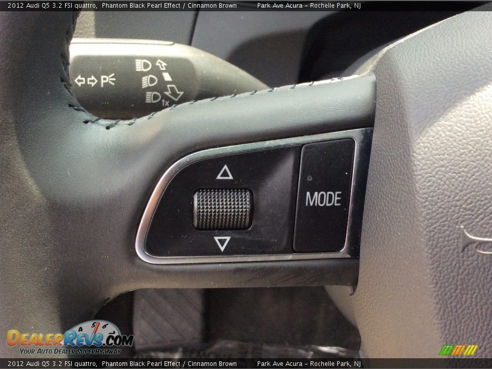 2012 Audi Q5 3.2 FSI quattro Phantom Black Pearl Effect / Cinnamon Brown Photo #19