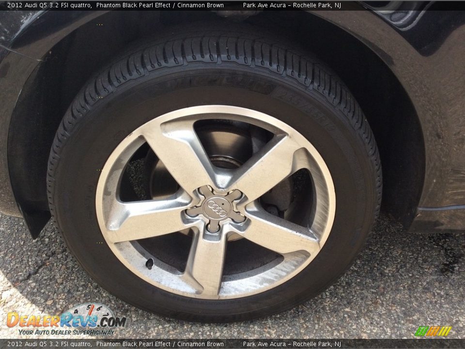 2012 Audi Q5 3.2 FSI quattro Phantom Black Pearl Effect / Cinnamon Brown Photo #31