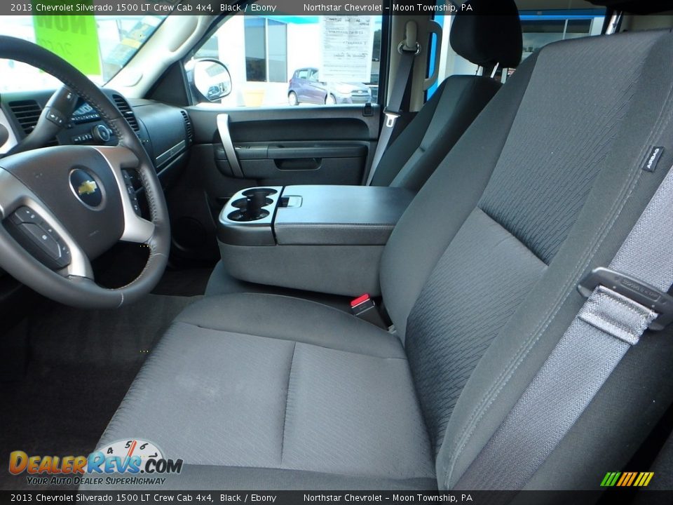 2013 Chevrolet Silverado 1500 LT Crew Cab 4x4 Black / Ebony Photo #21