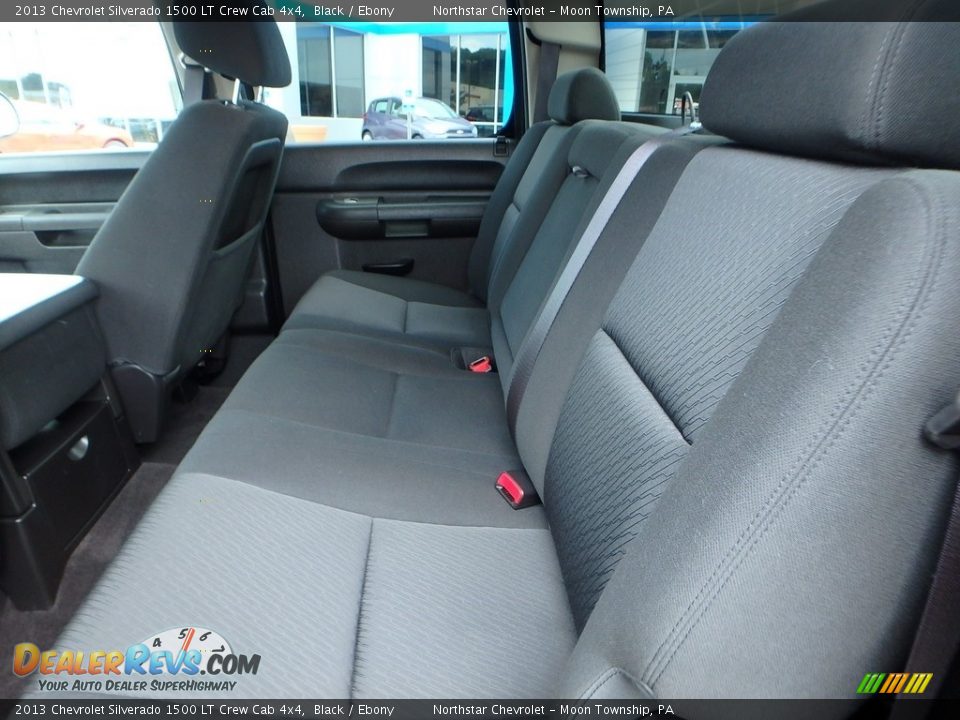 2013 Chevrolet Silverado 1500 LT Crew Cab 4x4 Black / Ebony Photo #22