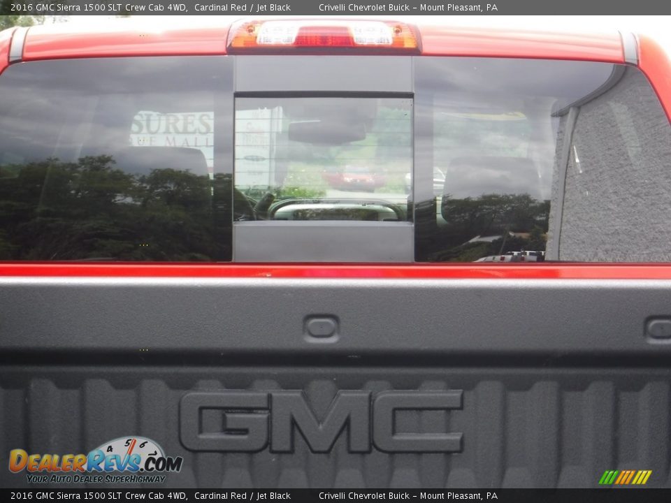 2016 GMC Sierra 1500 SLT Crew Cab 4WD Cardinal Red / Jet Black Photo #14