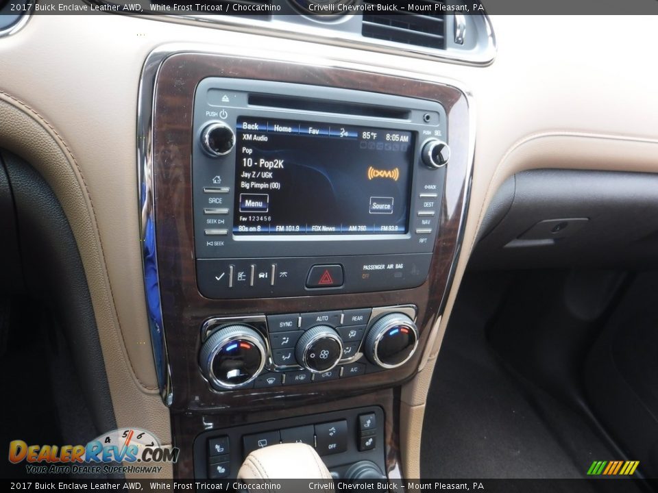 Controls of 2017 Buick Enclave Leather AWD Photo #19