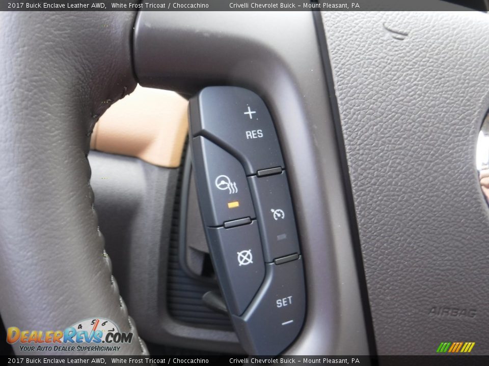 Controls of 2017 Buick Enclave Leather AWD Photo #24